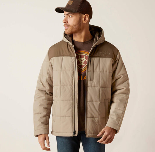 Ariat - MEN’S Crius Insulated Jacket - Major Brown/Brindle