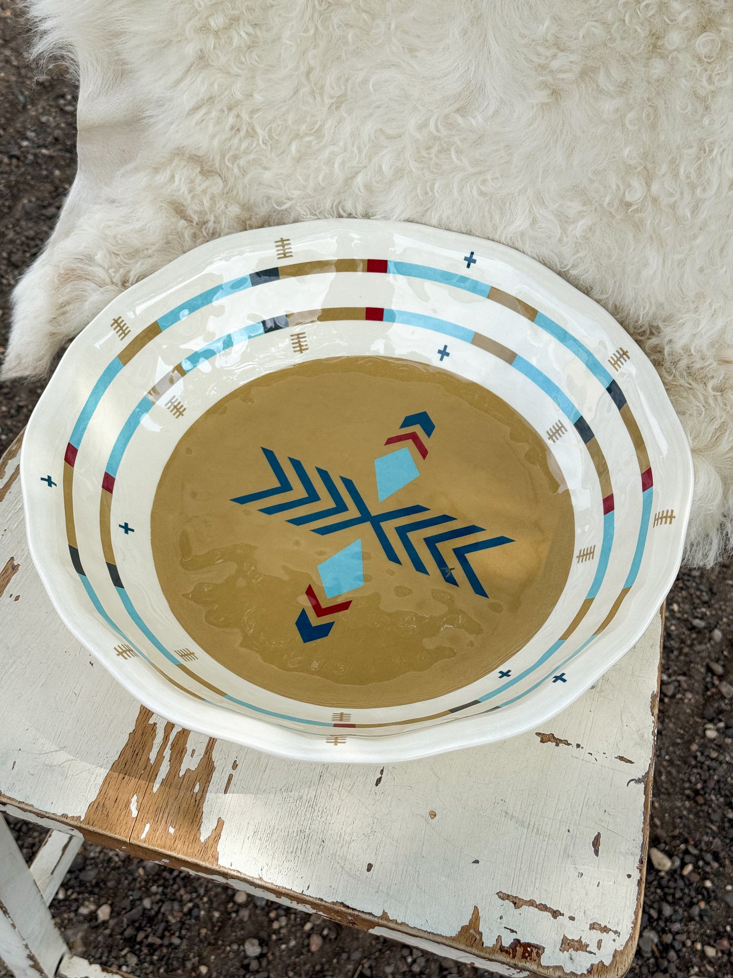 Spirit Valley Serving Bowl