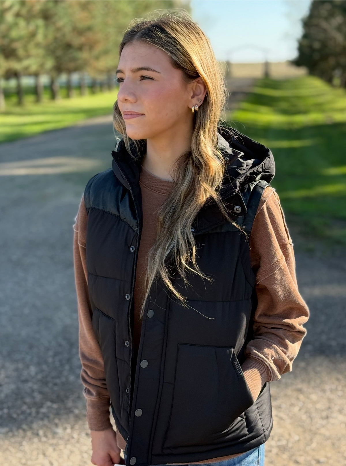 Ariat - Frontier Puffer Vest - Black