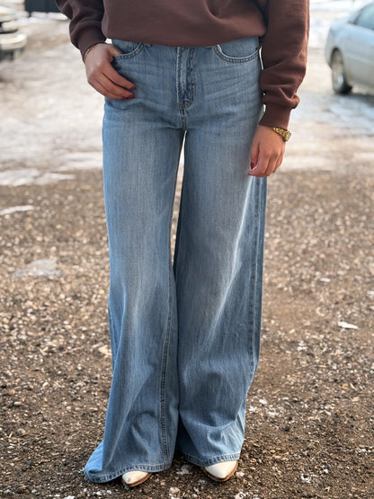 The Andrea Wide Leg - Vervet