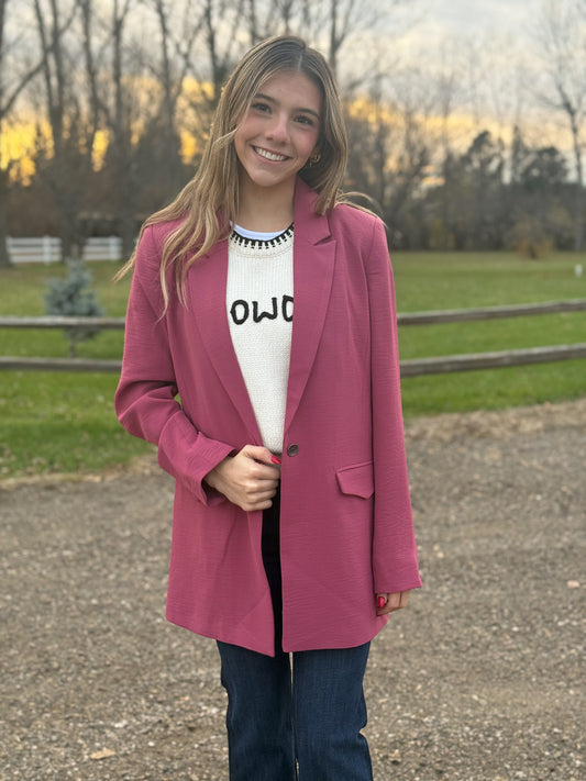 Ariat - Ella Blazer - Dry Rose