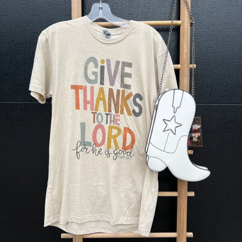 The Give Thanks Tee