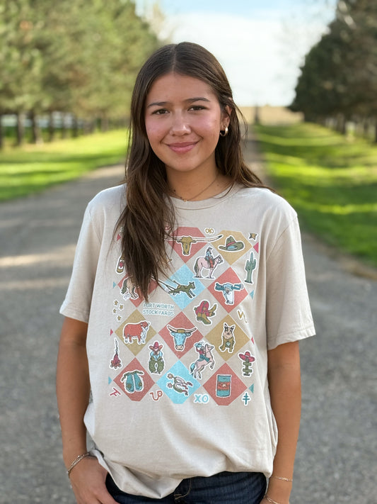 Fort Worth Stockyards Tee