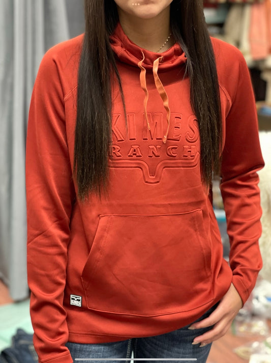 Kimes Ranch Sedona Bossed Hoodie - Rust