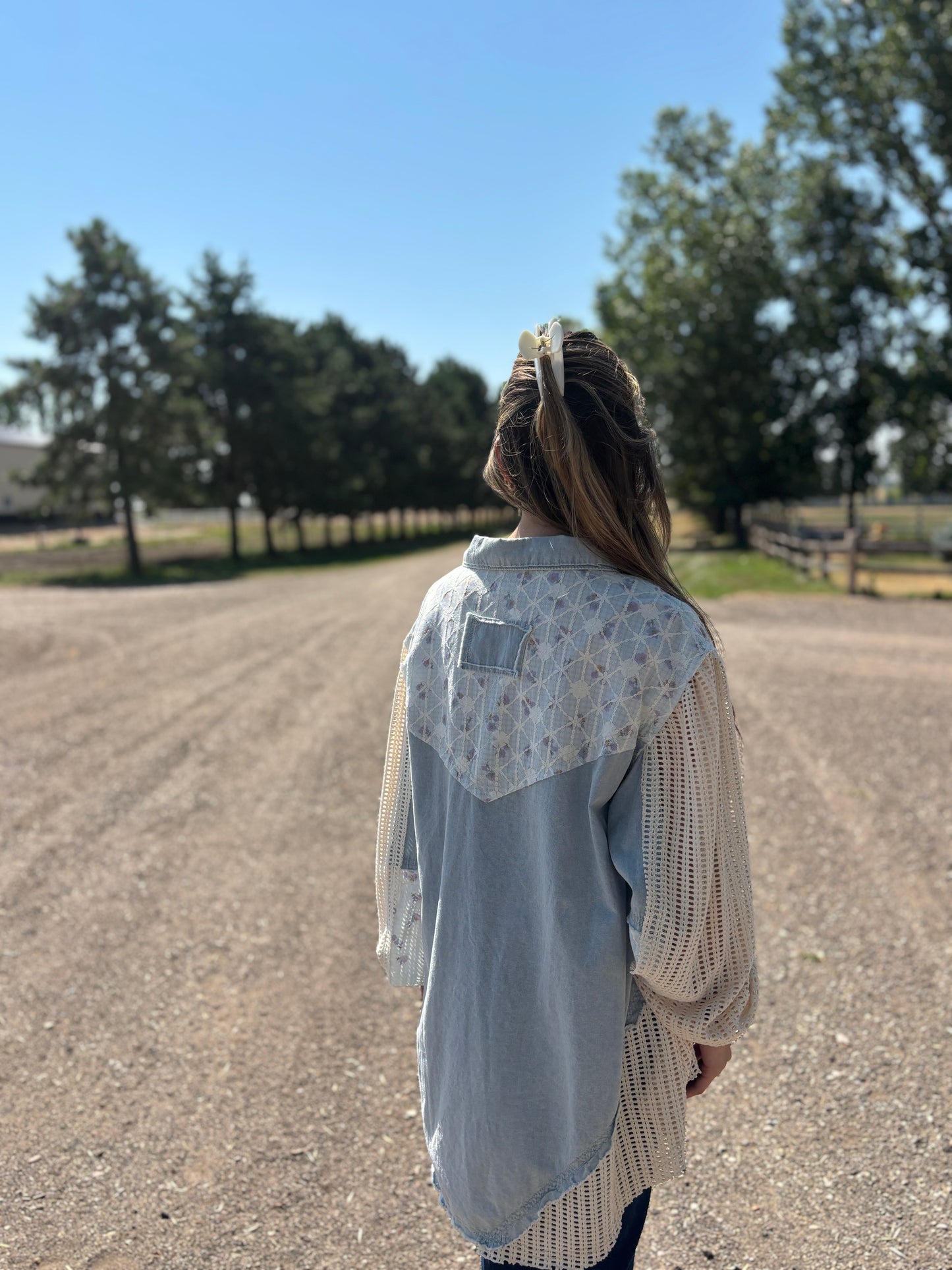 The Bee Oversized Top