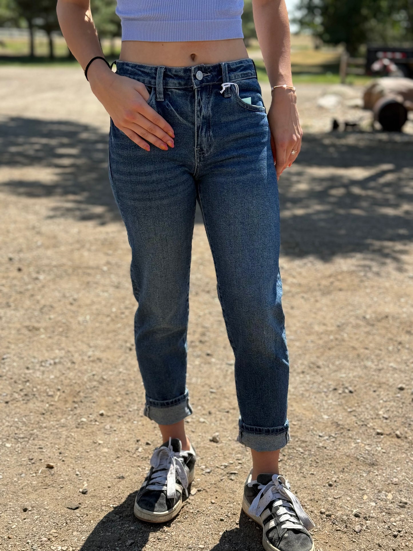 Kancan Mini Mom Jeans