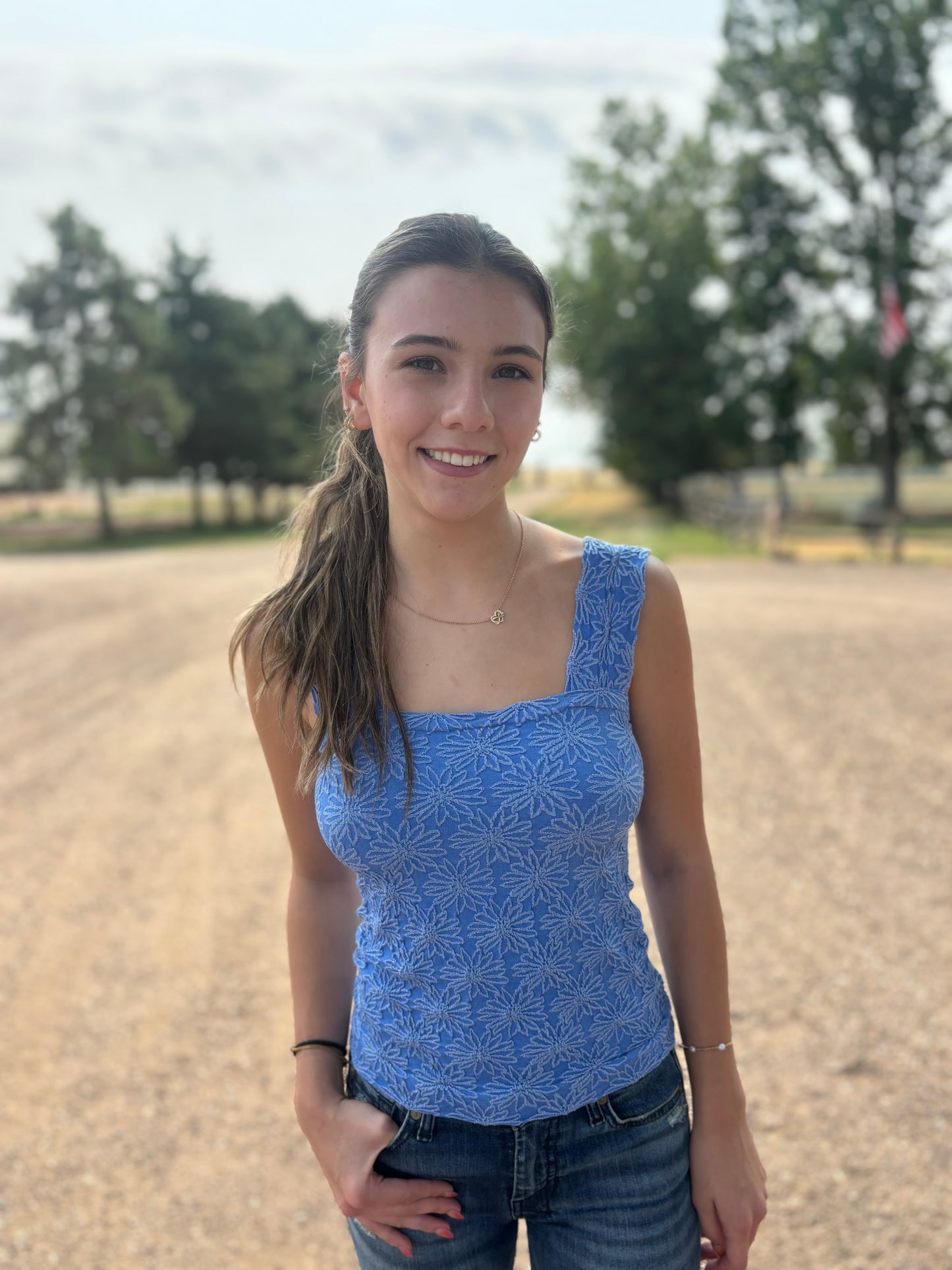 The Billie Blue Tank