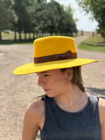 Charlie 1 Horse - Highway - Yellow - Brown Band