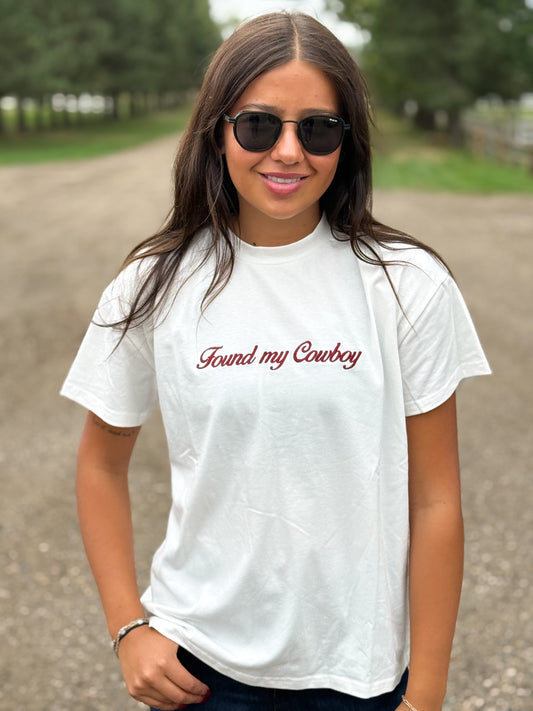 The Found My Cowboy Tee