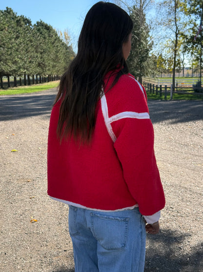 The Ruby 1/2 Zip Sherpa