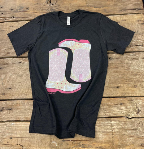 The Pink Boot Tee