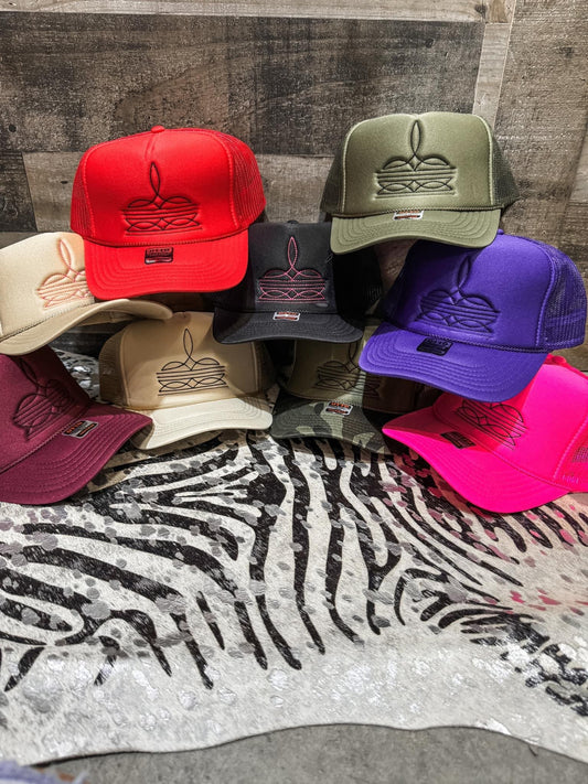 The Boot Stitch Cap - Trucker