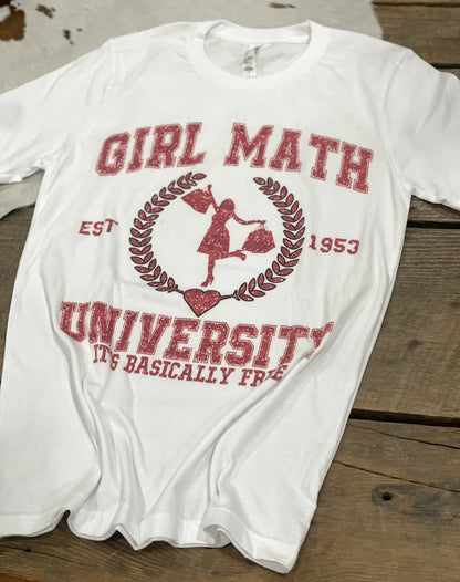 The Girl Math Tee