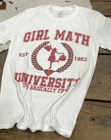 The Girl Math Tee