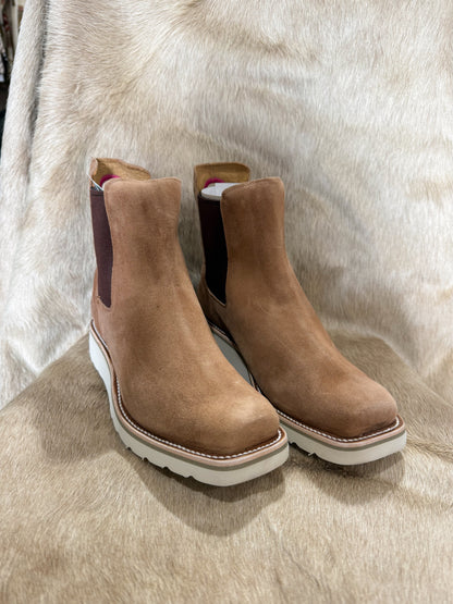 Macie Bean - Tobacco Suede Bootie