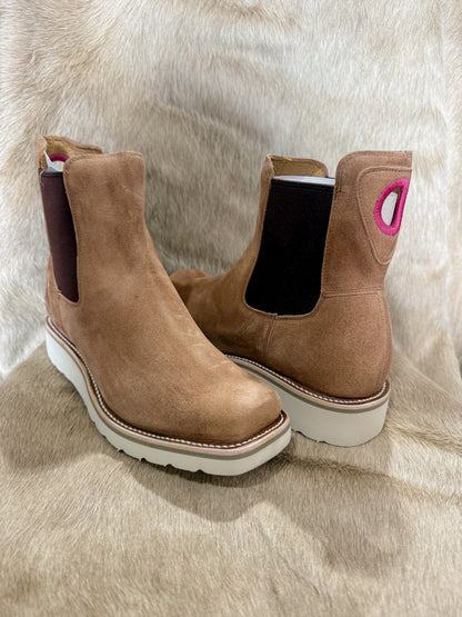 Macie Bean - Tobacco Suede Bootie