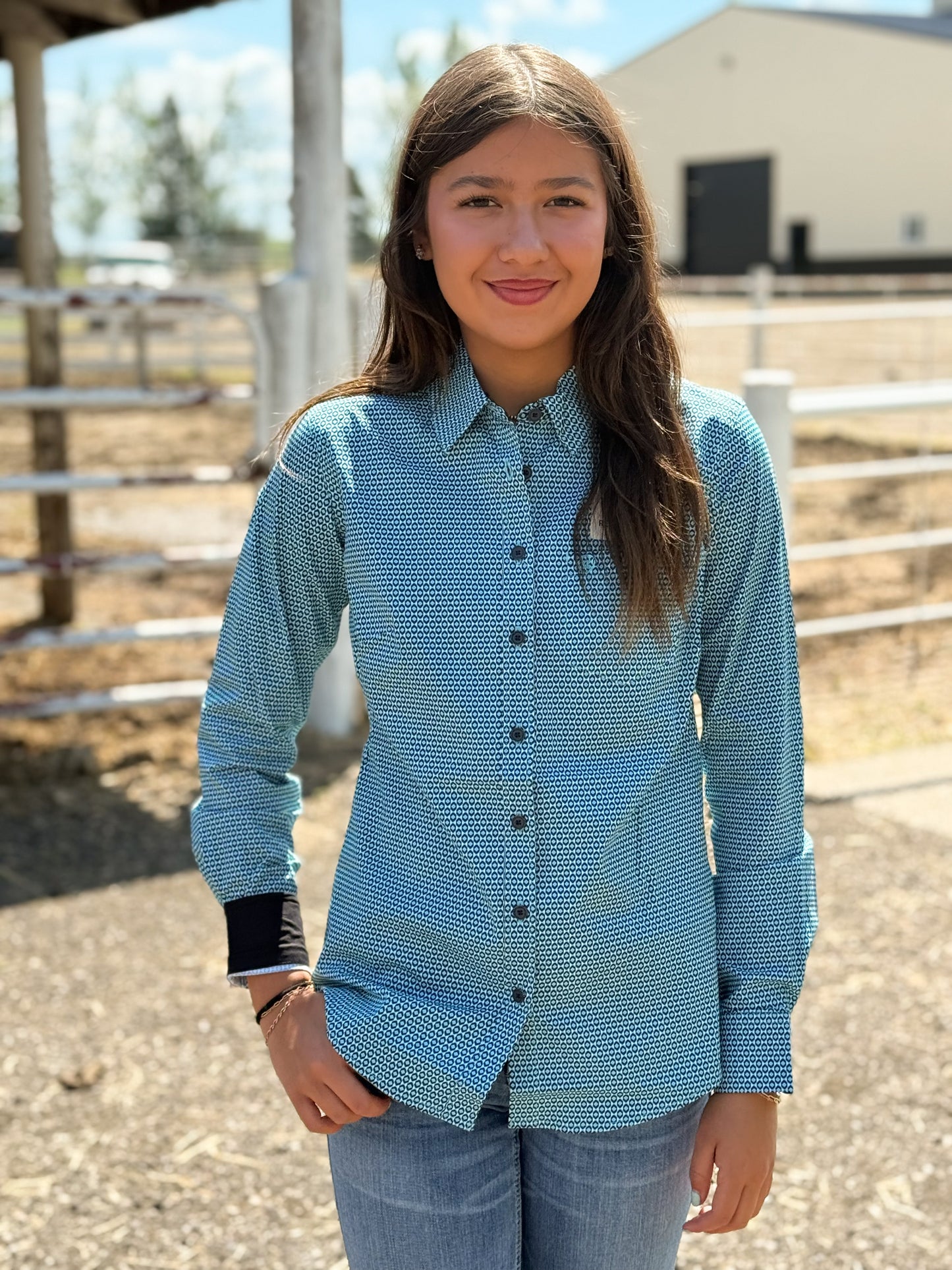 Ariat - Womens Kirby Shirt - Qdina Geo
