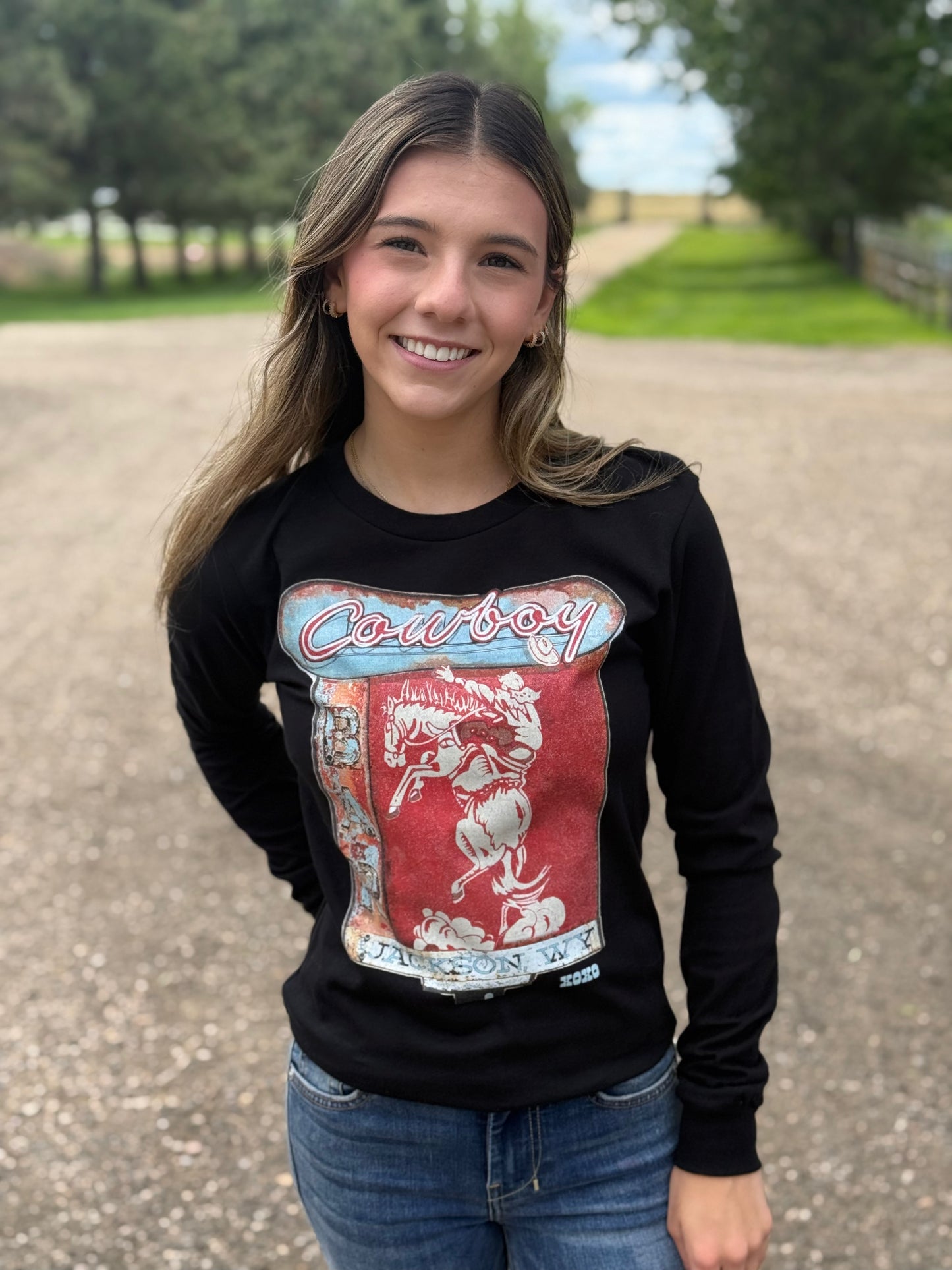 Jackson WY Cowboy Bar Tee