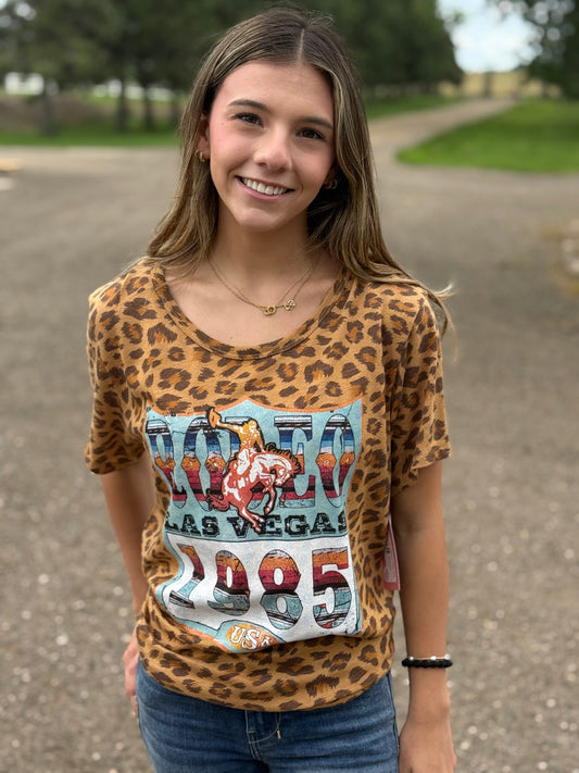 Wild Rodeo Tee Las Vegas