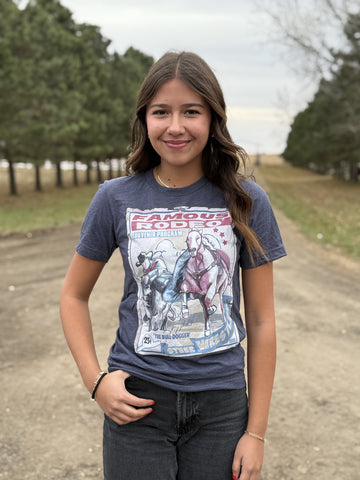 The Circus Steer Wrestler Tee