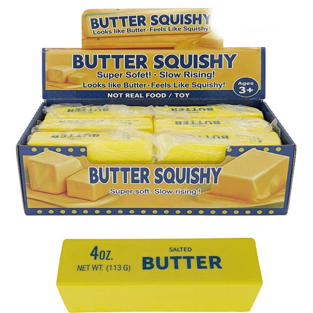 Butter Squishy Toy Anti-Stress Butter Stick Soft Squeezable: A-Type