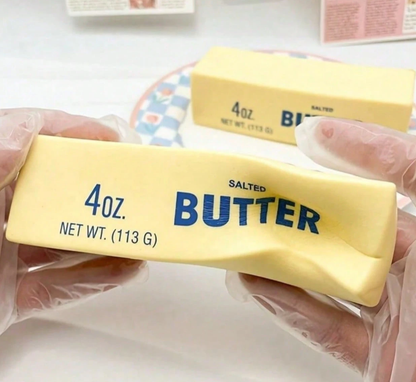 Butter Squishy Toy Anti-Stress Butter Stick Soft Squeezable: A-Type