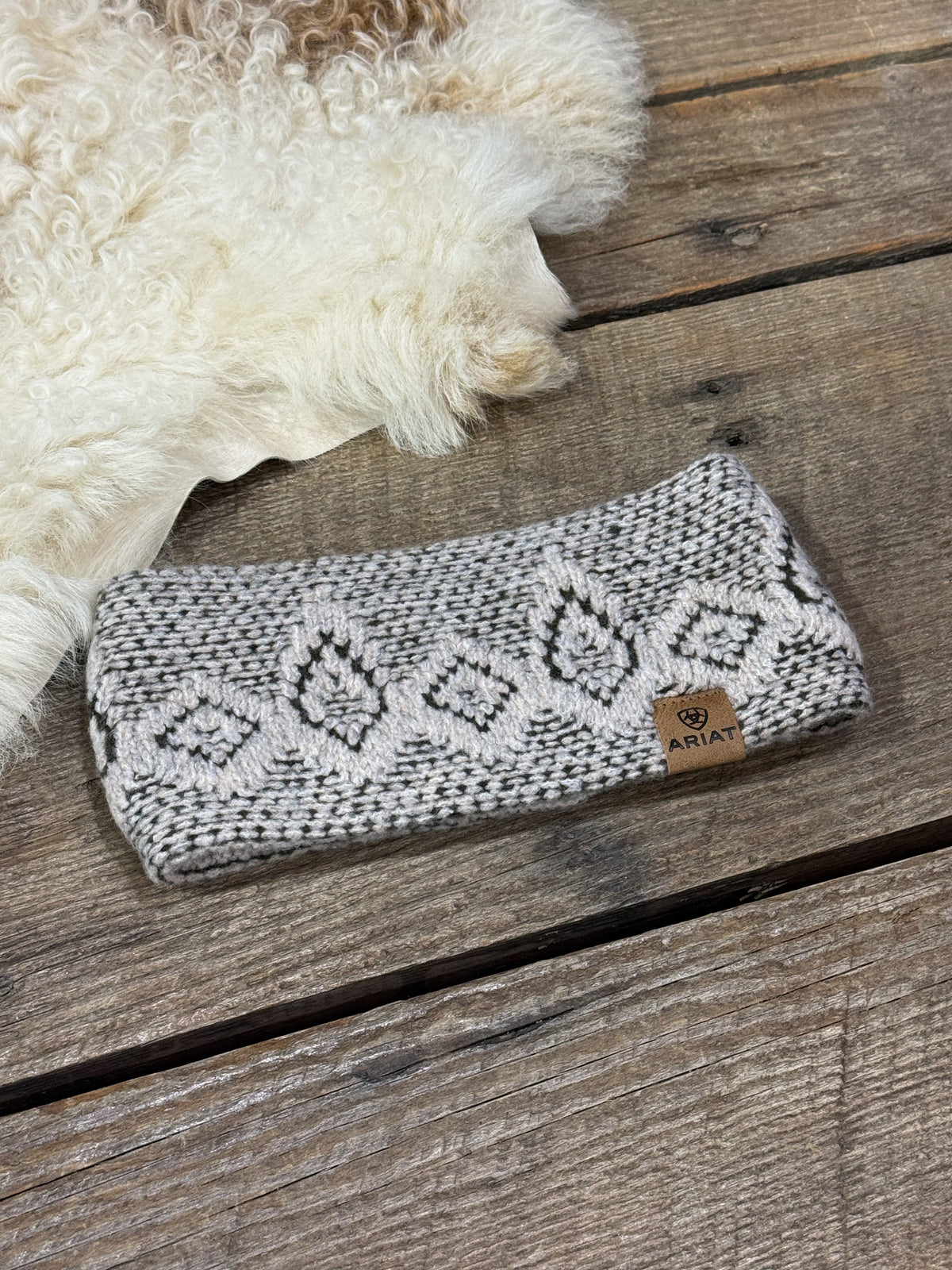Ariat - Willow Headband - Grey Heather