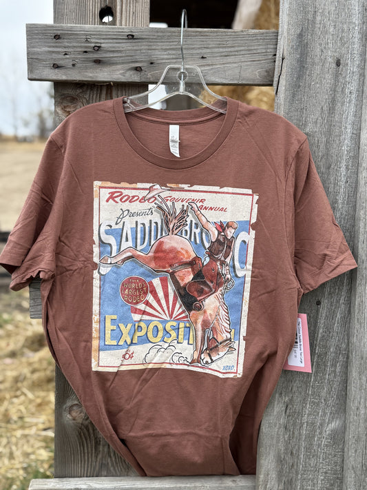 The Circus Saddle Bronc Tee