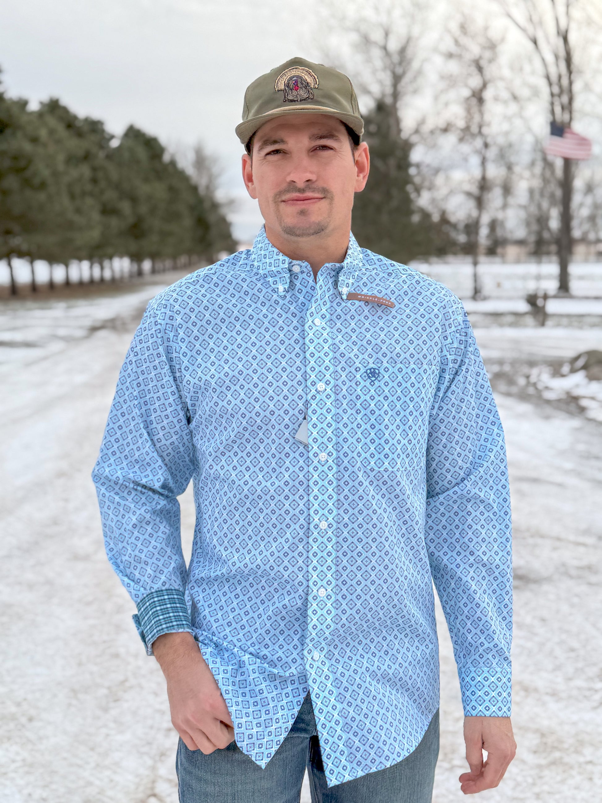 MHF Ariat - WF Wayne Classic Long Sleeve Shirt MHF Ariat - WF Wayne Classic Long Sleeve Shirt