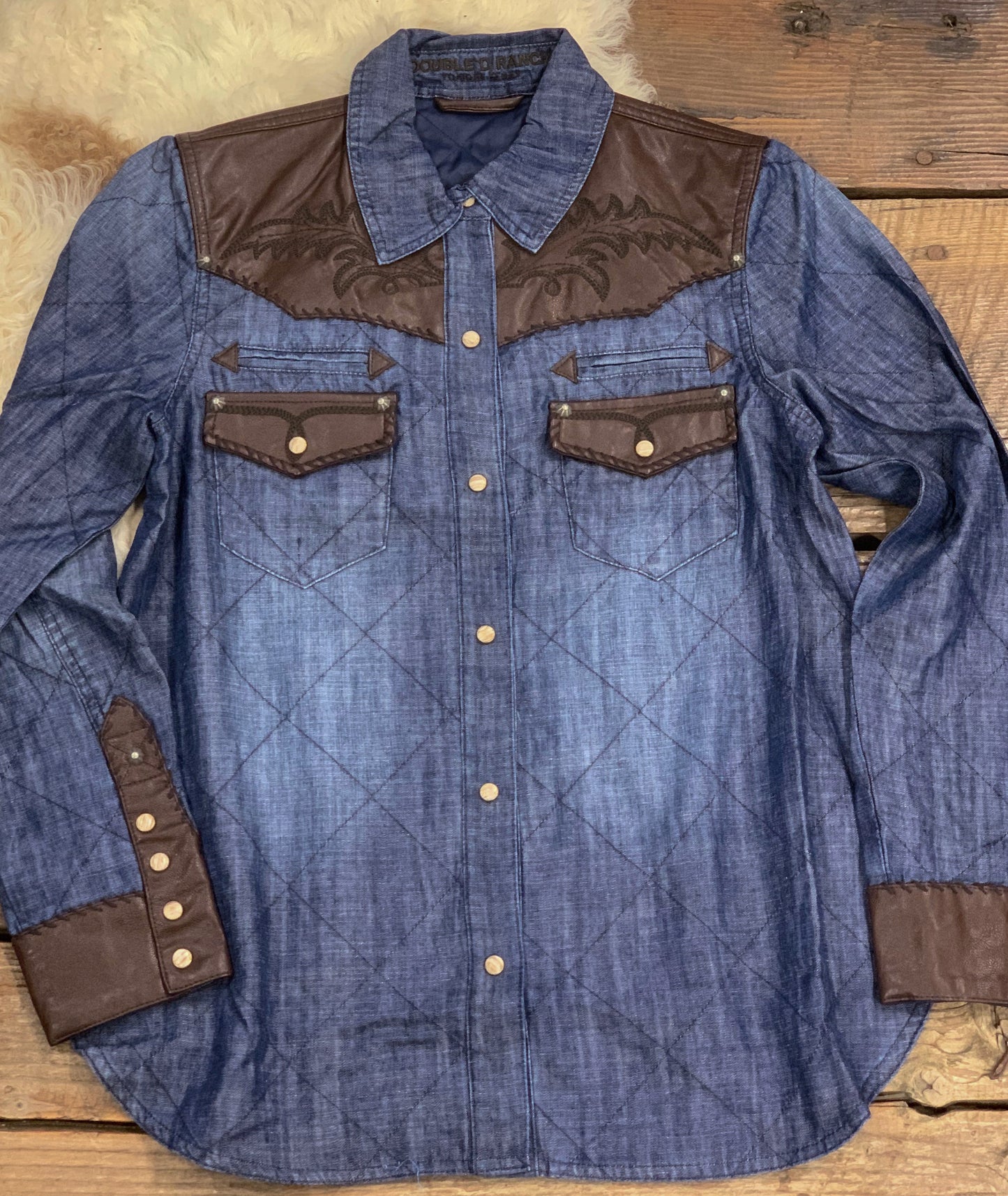 Double D Ranch Switchback Denim Jacket