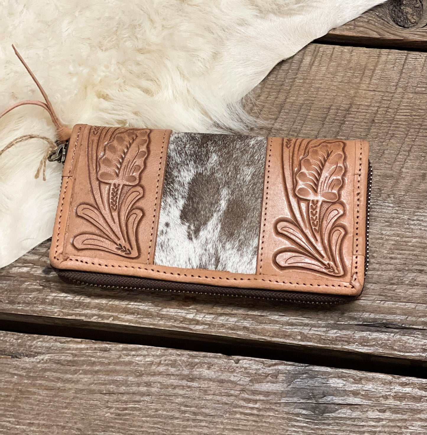 STS Cowhide Bifold Wallet #2