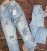 KanCan - The Rosie - High Rise Mom Jeans