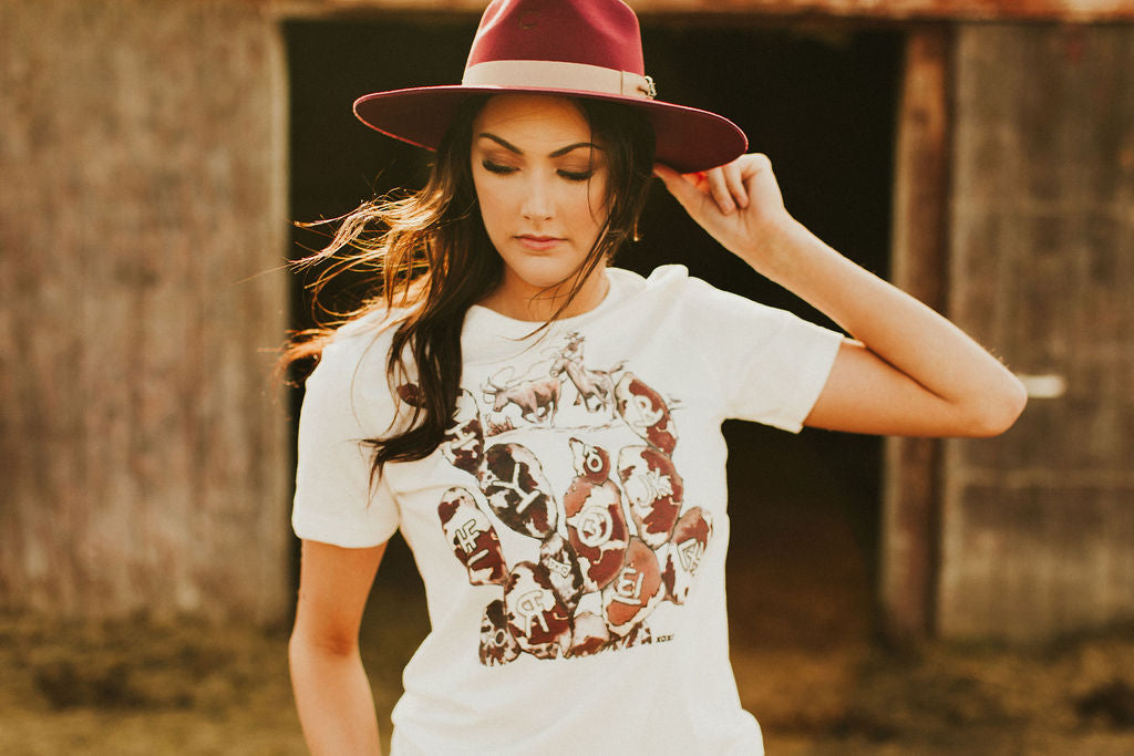 The Cowhide Cactus Tee