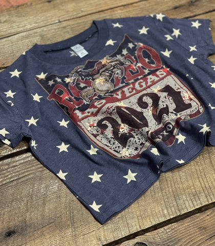 2021 Cropped Star Rodeo Tee
