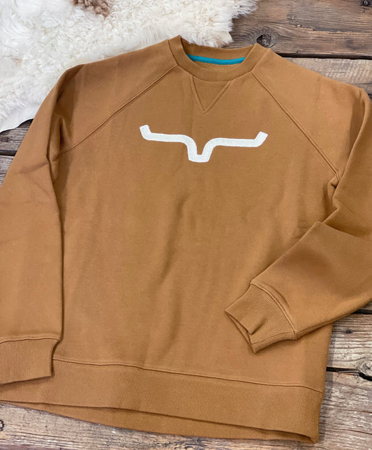 Kimes Ranch - Women’s Vintage Crew - WW Brown