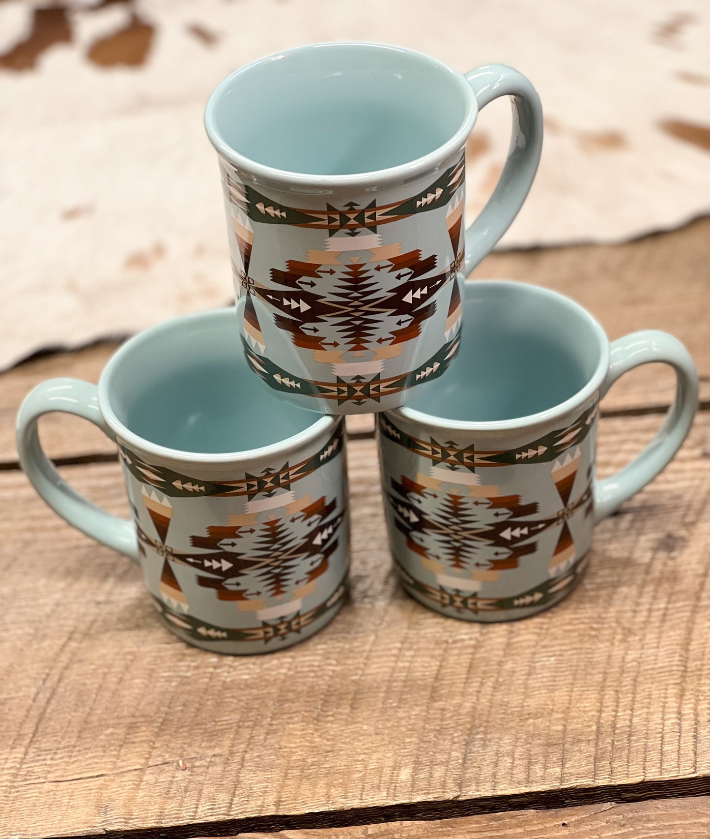 Pendleton Tucson Aqua Mug