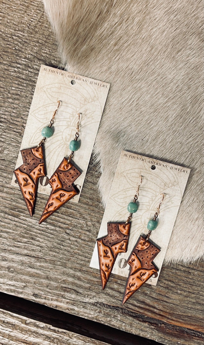 The Desert Lightning Earrings