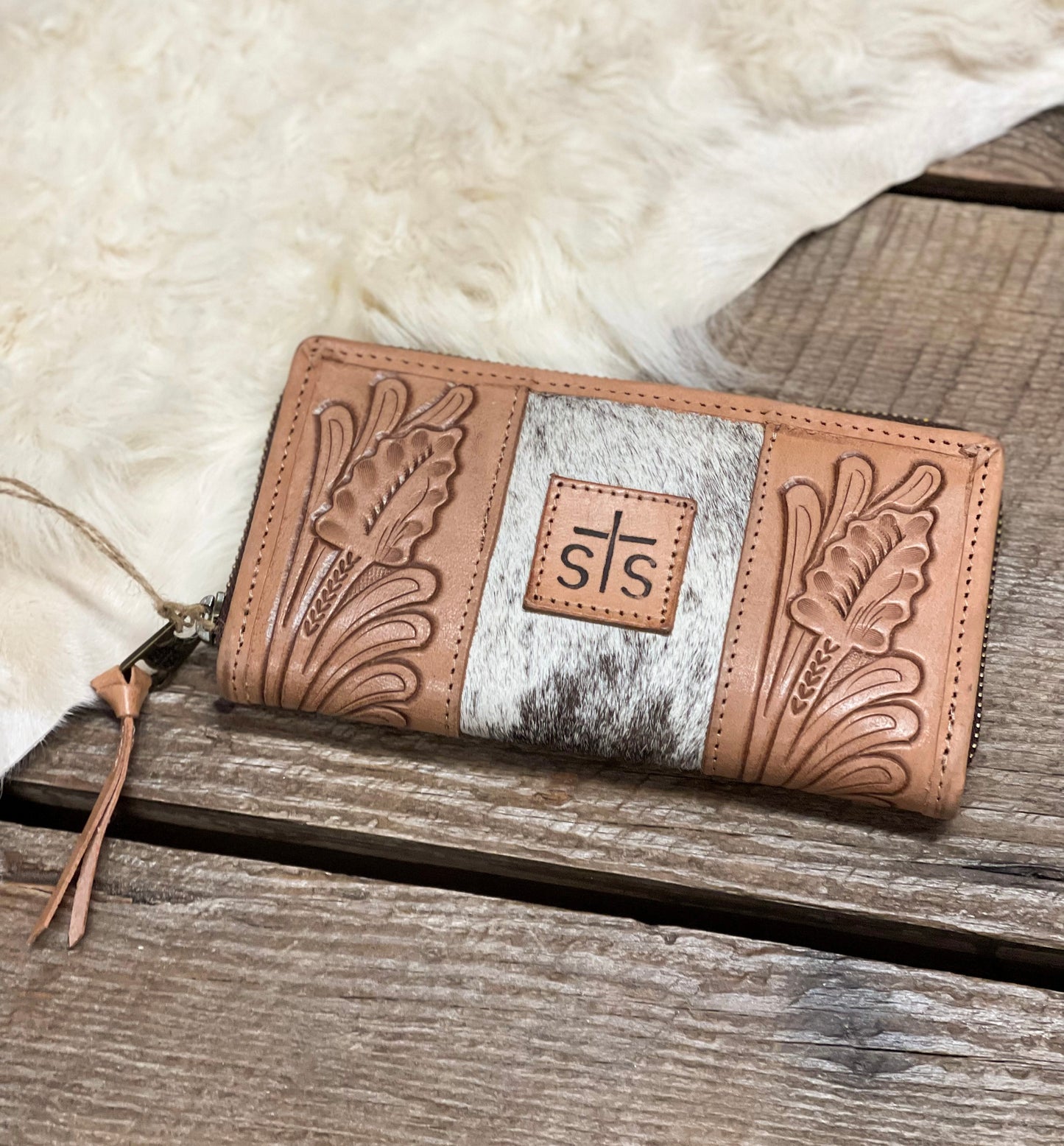 STS Cowhide Bifold Wallet #2