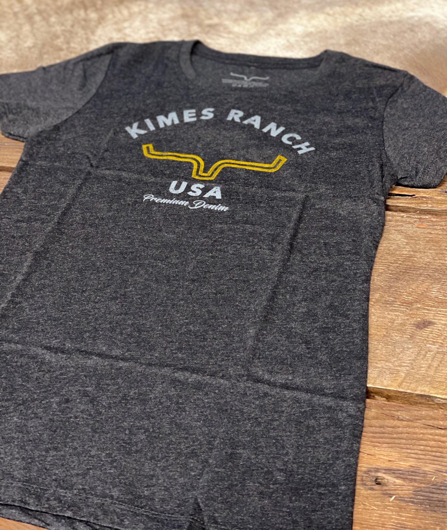 Kimes Ranch - Ladies Arch Tee - Vintage Black