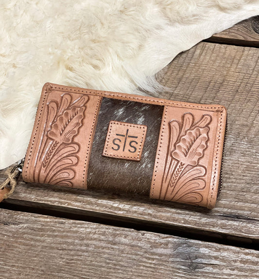 STS Cowhide Bifold Wallet #3