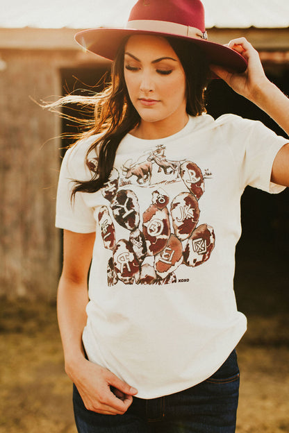 The Cowhide Cactus Tee