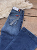 7 For All Mankind - Dojo Lake Blue with White Stitch (NEW)(XOS) bc