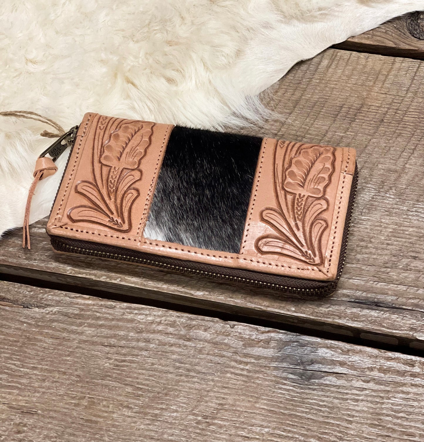 STS Cowhide Bifold Wallet #1