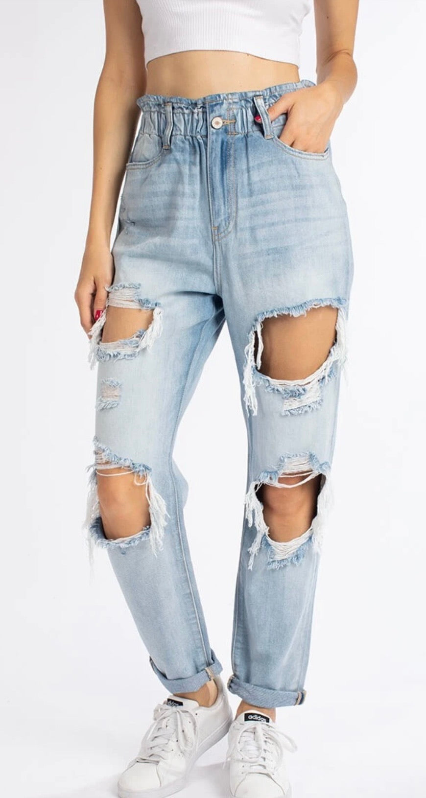 KanCan - The Rosie - High Rise Mom Jeans