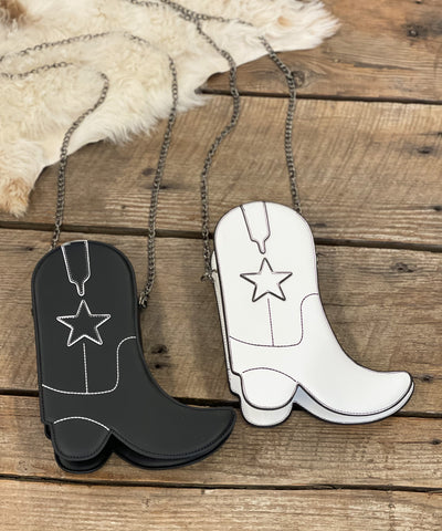 The Cowboy Star Boots Purse
