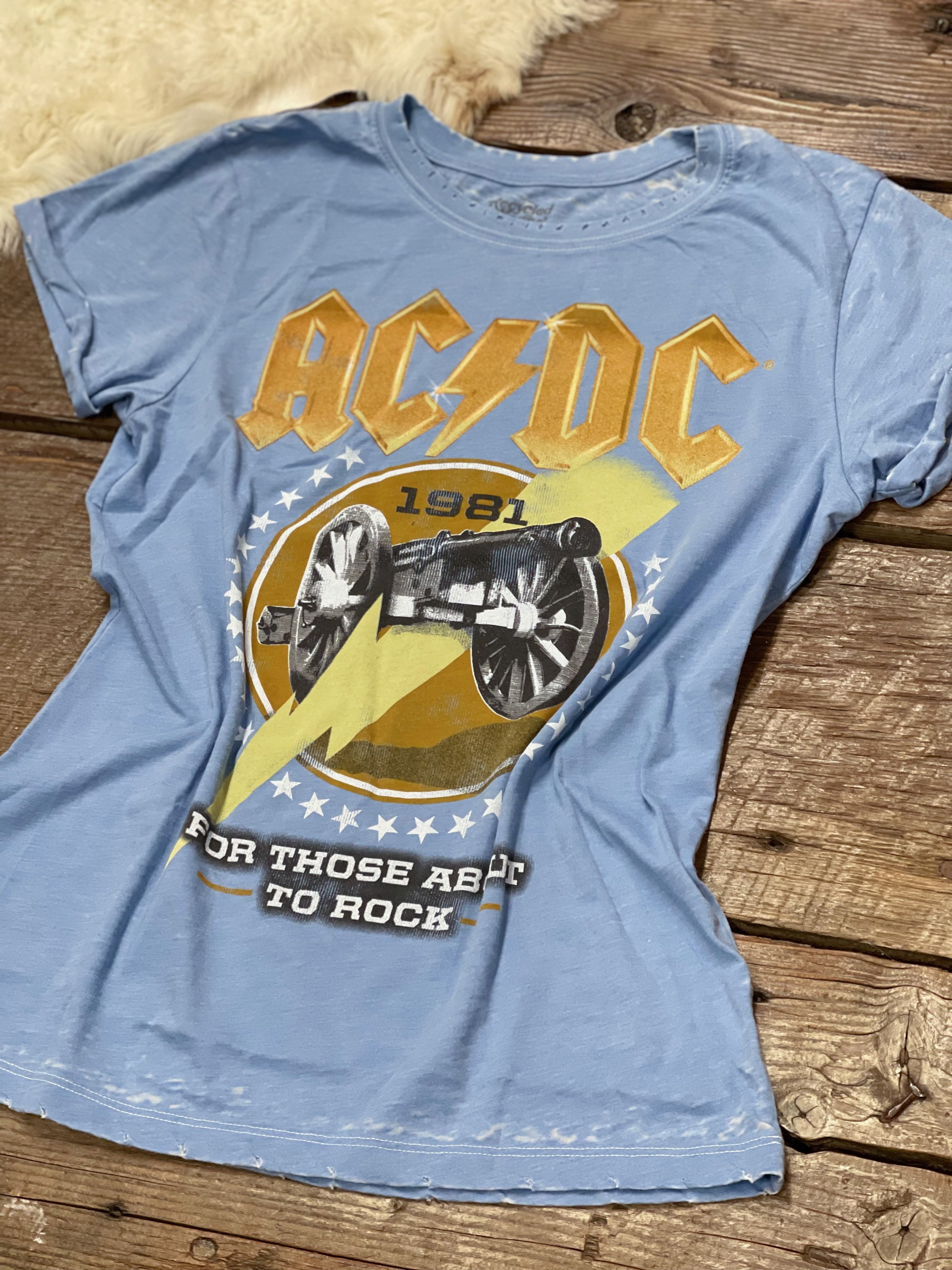 acdc for those about to rock shirt