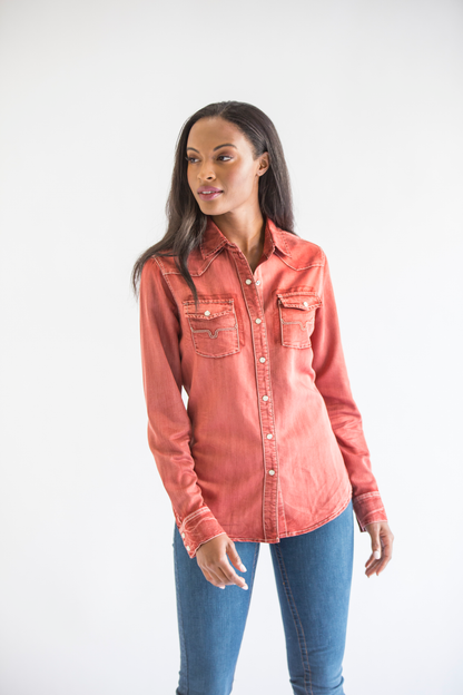 Kimes Ranch Kaycee Tencel Button Up
